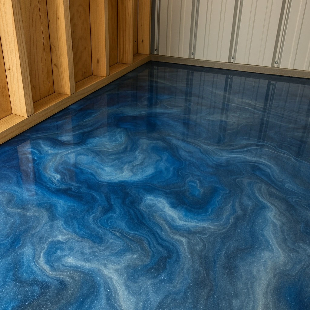 Acabado con pigmentos personalizados